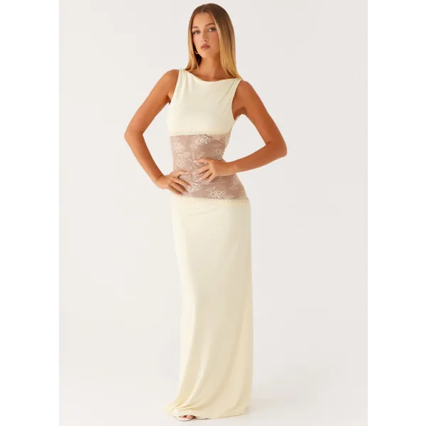 Lucinda Maxi Dress – Yellow